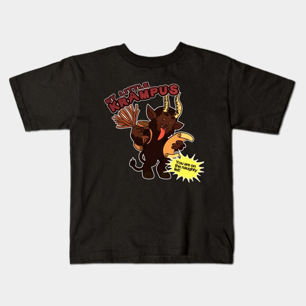 My Little Krampus Kids T-Shirt by Cooltinho